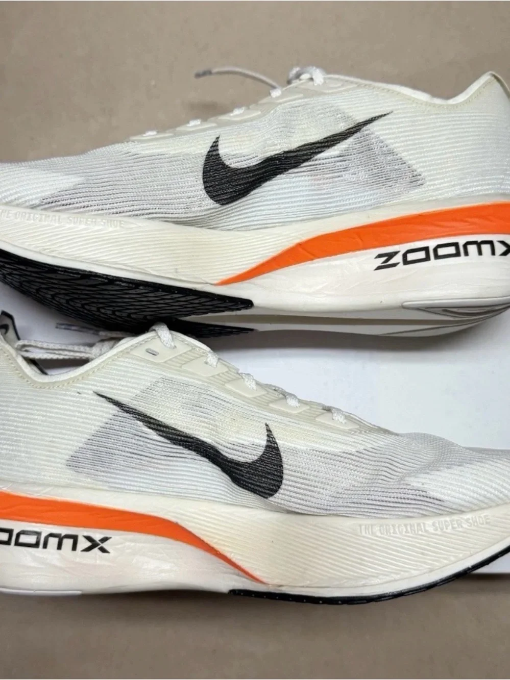 Nike Zoom X Vaporfly Next 4% Prototype men’s size 6.5 running shoes NEW!